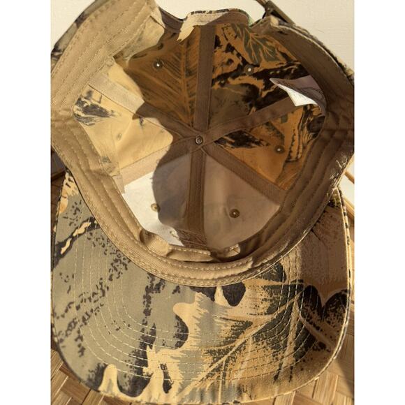 Vintage Atlanta Braves Camo Baseball Hat Adjustable Camouflage Ball Cap MLB - Picture 4 of 7